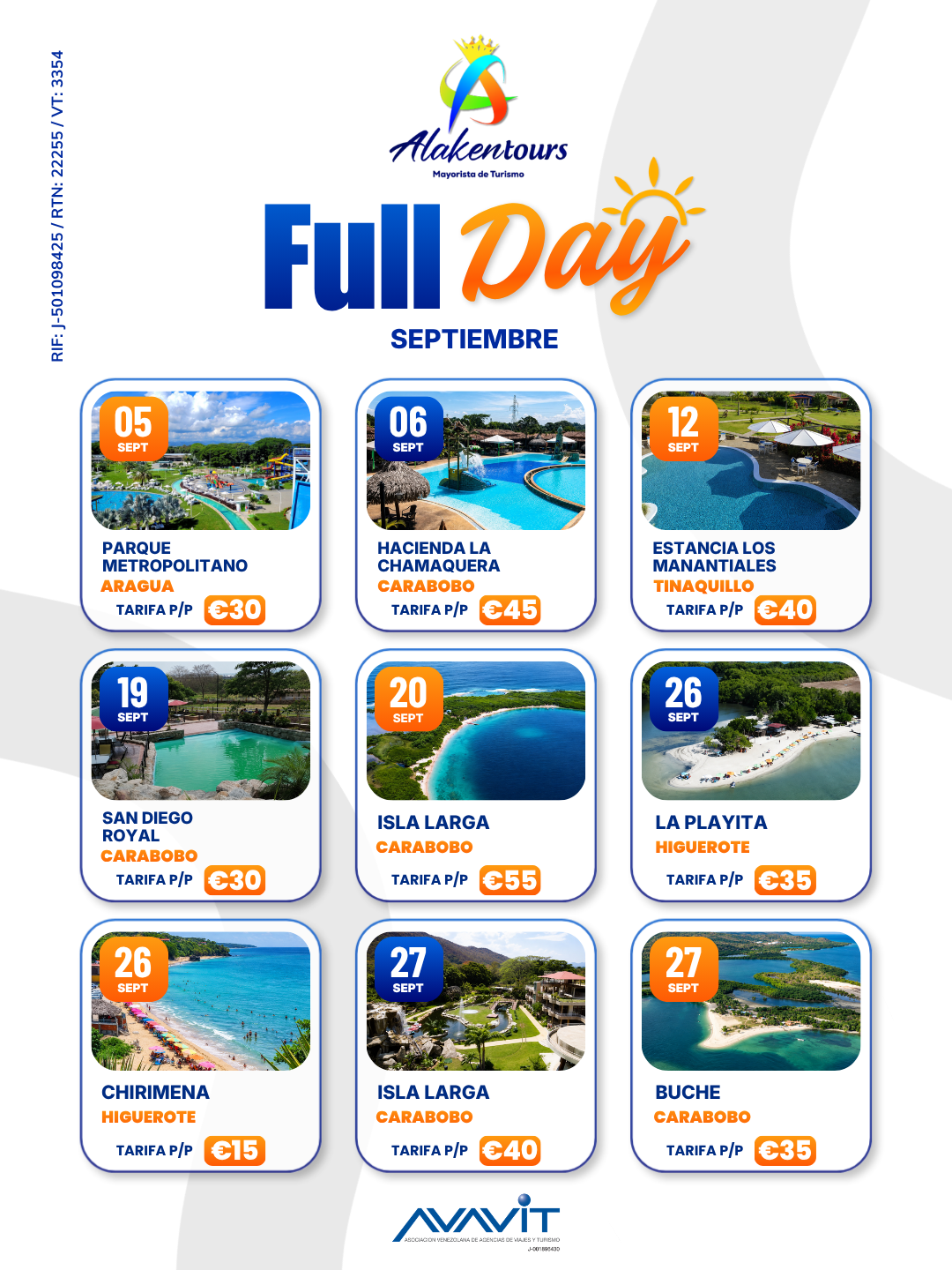 Septiembre Fullday